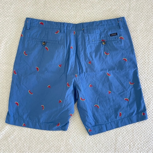 Chaps Blue Shorts with Watermelon Design - Picture 2 of 14